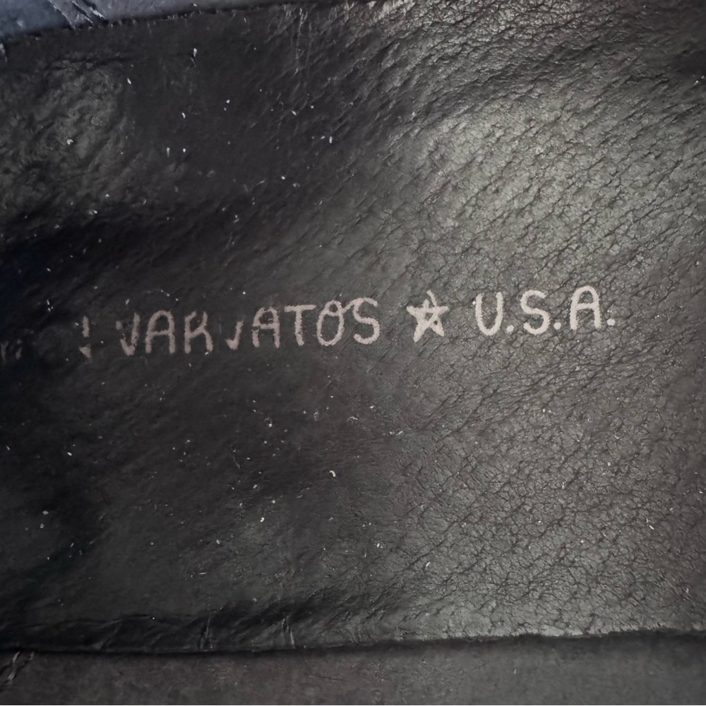 John Varvatos Gray Suede Slip On Loafers Moc Toe Leather Sole 10.5 - Picture 8 of 10